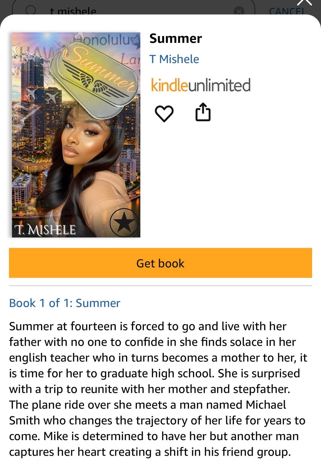 Cinnamon & Honey Author Spotlight: T Mishele